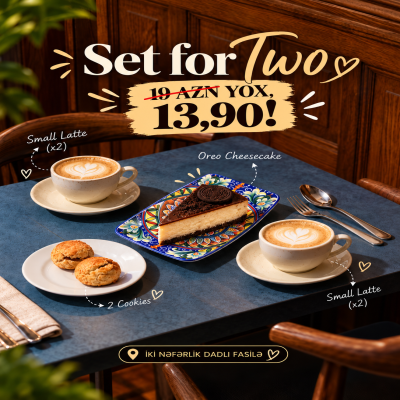 Coffee Set (2 nəfərlik)