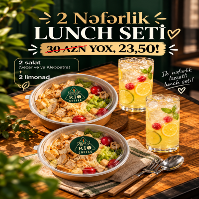 Lunch Set (2 nəfərlik)